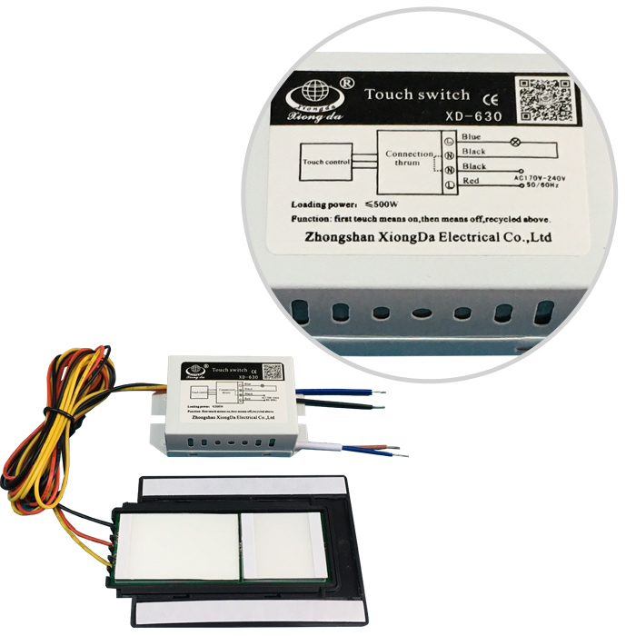  衛(wèi)浴鏡觸摸開關